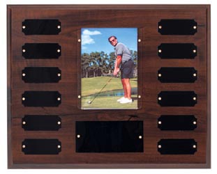 Cherry Finish Photo Plaque II (10 1/2"x13")